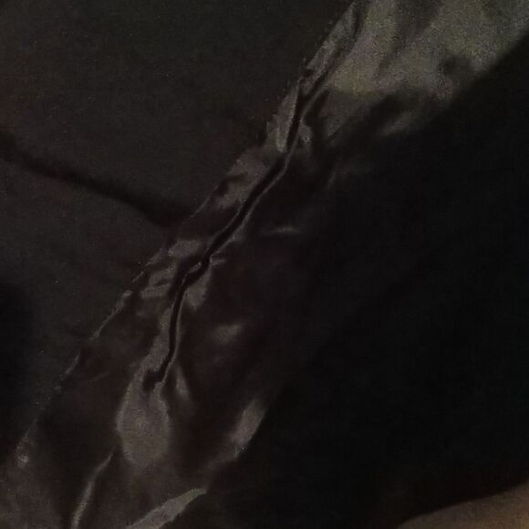 New Anne Klein Black Quilted Coat Size Small - Picture 7 of 8